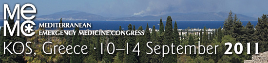 The Sixth Mediterranean Emergency Medicine Congress (MEMC VI) - 14-17 September 2011 - Valencia, Spain